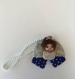 Monchichi sleutelhanger strik