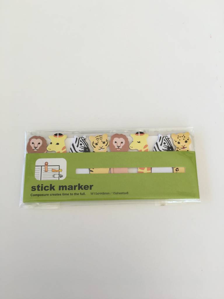 Stick marker dieren