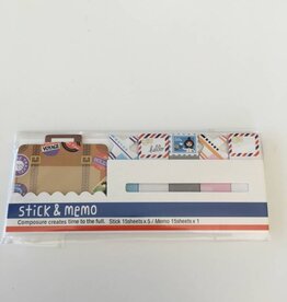 Stick & memo travel