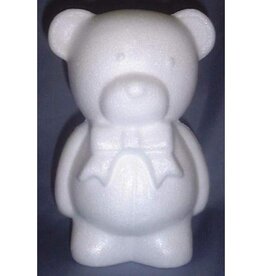 Styropor beer met strik