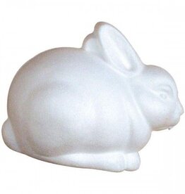 Styropor haas zittend