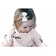Your Little Miss Hair clip with bow - White