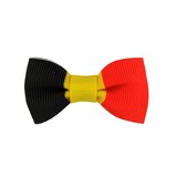Your Little Miss Baby-Haarclips mit Schleife - Belgian flag