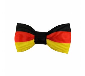 Your Little Miss Baby hair clips with bow - German flag