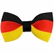 Your Little Miss Haarspange mit Schleife - German flag