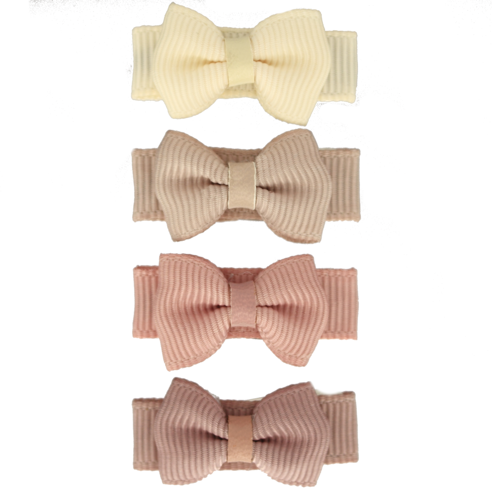 Your Little Miss Baby haarspeldjes met strikje - Powder tones