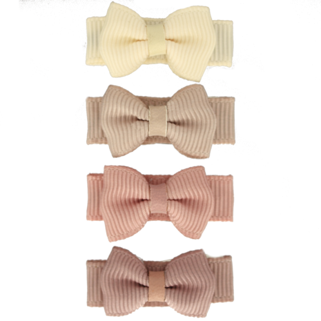 Your Little Miss Fermagli per capelli bambina con fiocchetto - Powder tones