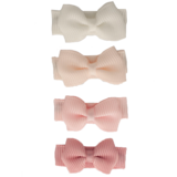 Your Little Miss Baby-Haarclips mit Schleife - Pink tones