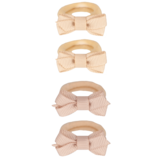 Your Little Miss Elastici per capelli bambina con fiocchetto - Teddy Your Little Miss Elastici per capelli bambina con fiocchetto - Teddy