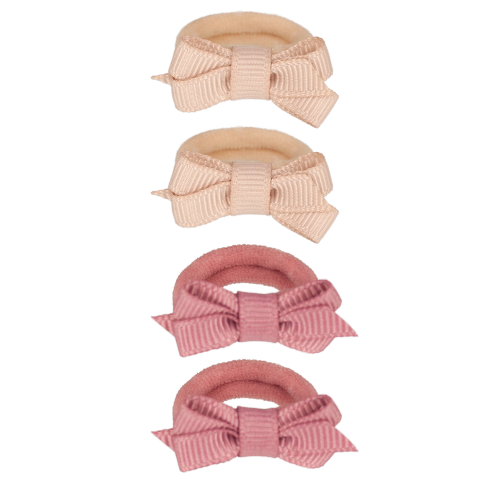 Your Little Miss Elastici per capelli bambina con fiocchetto - Candlelight