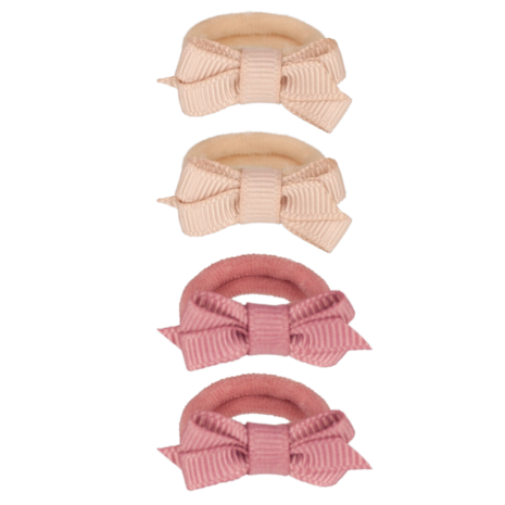 Your Little Miss Elastici per capelli bambina con fiocchetto - Candlelight