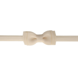 Your Little Miss Baby-Haarband mit doppelter Schleife - Antique white