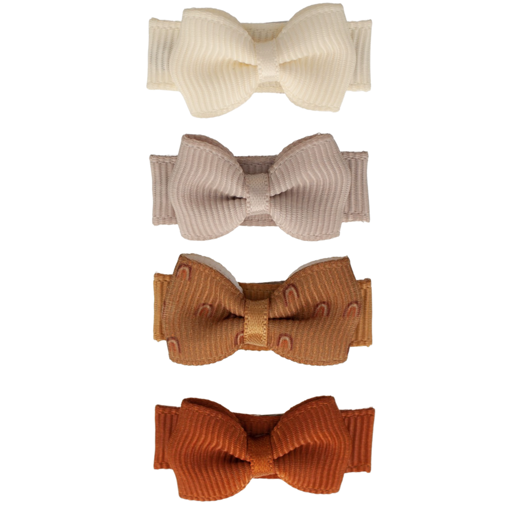 Your Little Miss Baby hair clips with bow - Carmandy