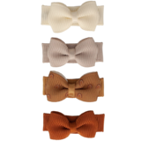 Your Little Miss Baby hair clips with bow - Carmandy