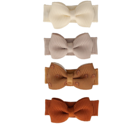 Your Little Miss Baby hair clips with bow - Carmandy