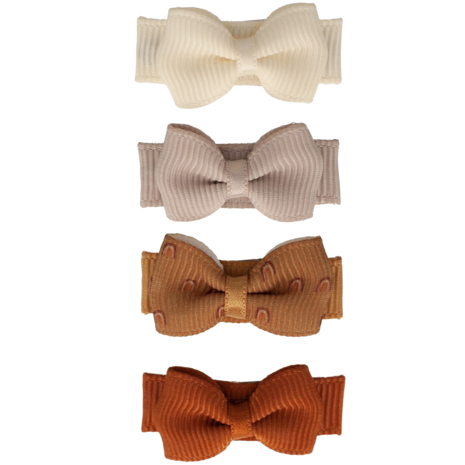 Your Little Miss Baby hair clips with bow - Carmandy