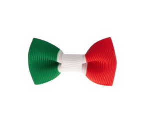 Your Little Miss Baby-Haarclips mit Schleife - Italian flag Your Little Miss Baby-Haarclips mit Schleife - Italian flag
