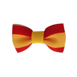 Your Little Miss Baby-Haarclips mit Schleife - Spanish flag