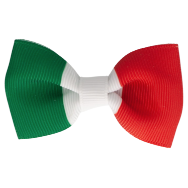 Your Little Miss Haarspange mit Schleife - Italian flag