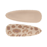 Your Little Miss Haarspeldjes met stof - Pink animal