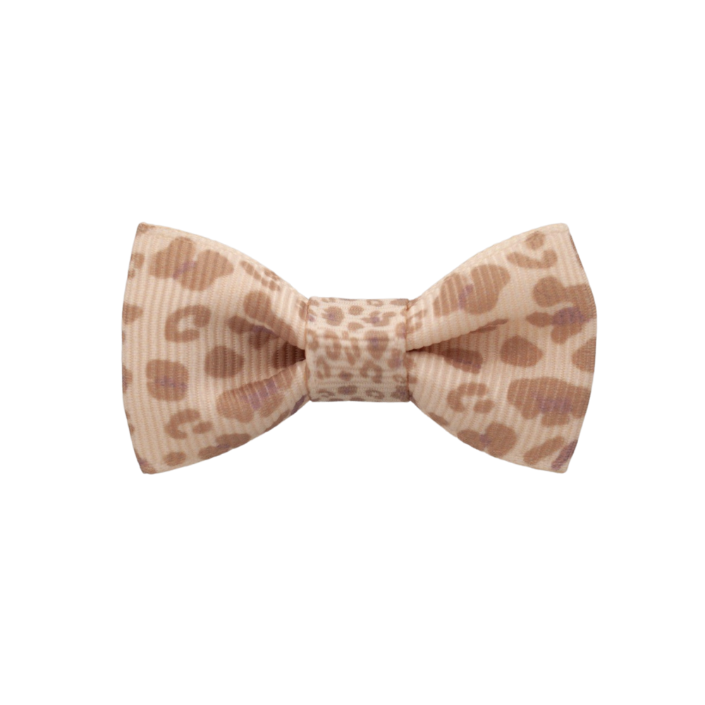 Your Little Miss Fermagli per capelli bambina con fiocco - Pink animal