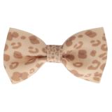 Your Little Miss Haarspeldje met strik - Pink animal