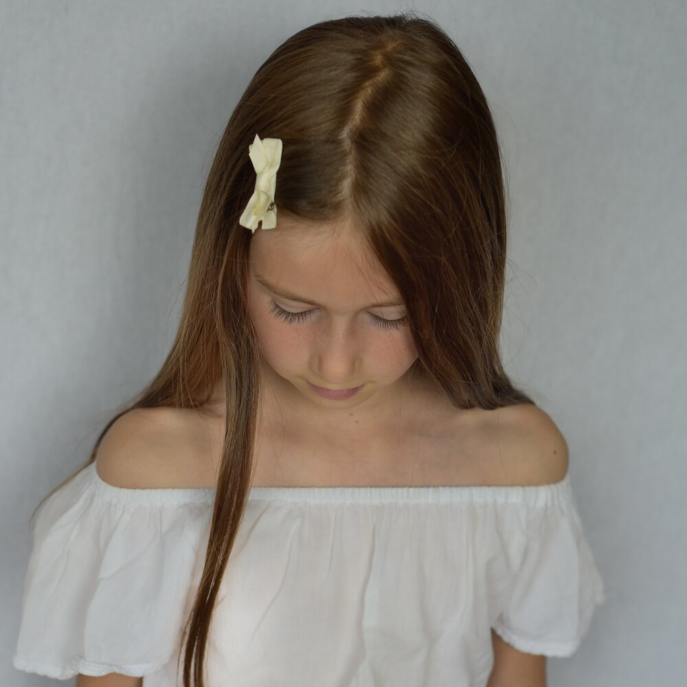 Your Little Miss Haarclips mit Schleife - Fantasy rose