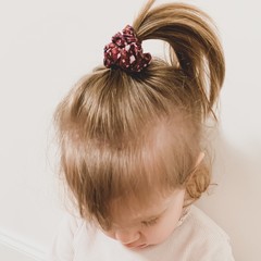Your Little Miss Mini scrunchie - vintage flower