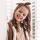Your Little Miss Diadem aus Rippenjersey mit Schleife - chocolate velvet