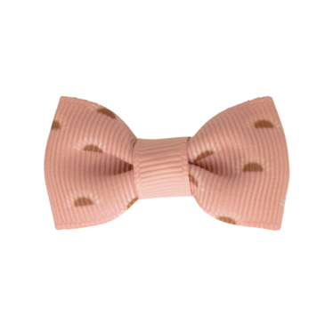 Your Little Miss Baby hair clips with bow - sunshine