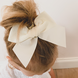 Your Little Miss Haarspange mit Knoten - cream taft