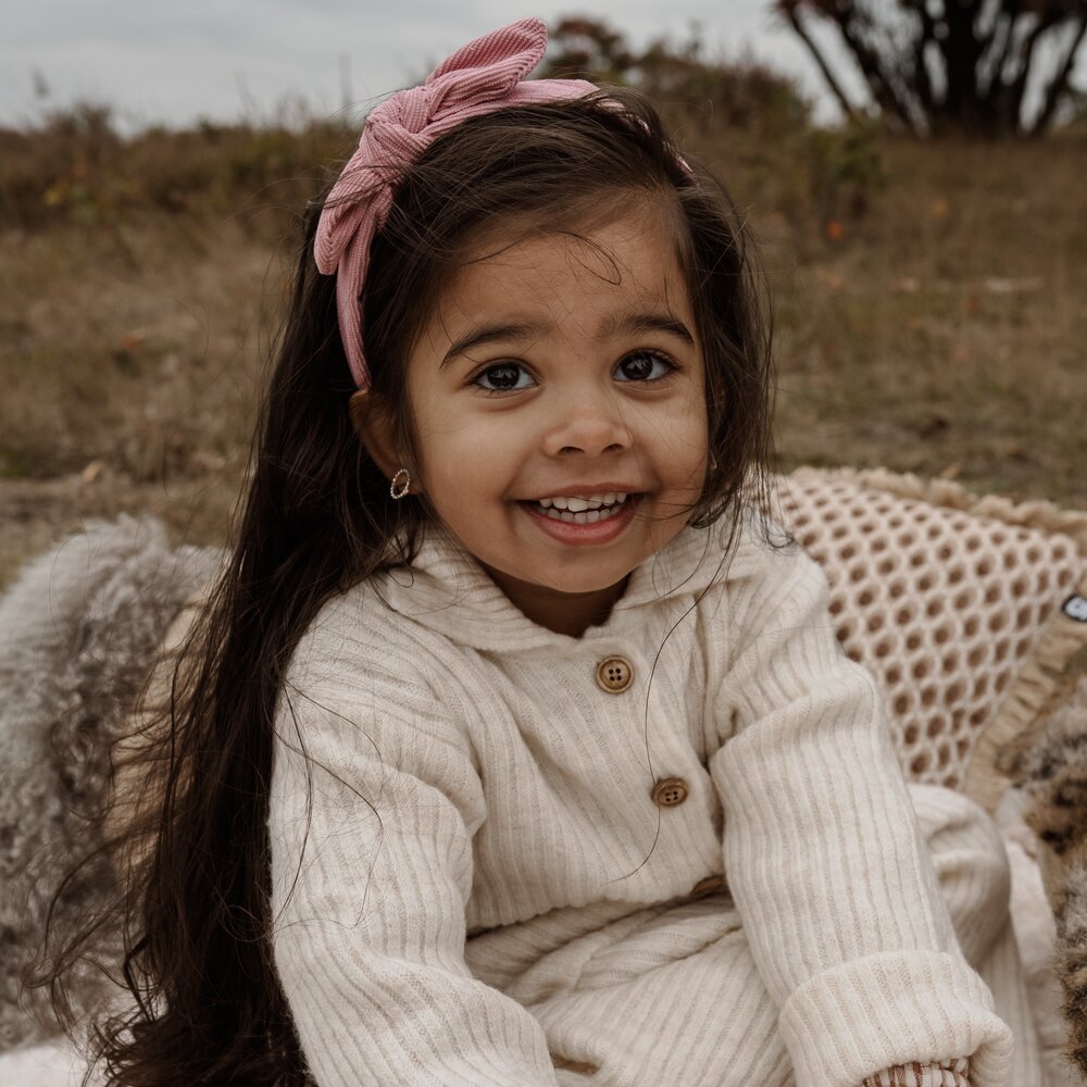 Your Little Miss Cerchietto per ragazza a costine con fiocco - sweet nectar rib