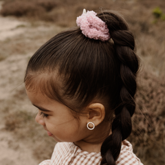 Your Little Miss Mini scrunchie - fresco teddy
