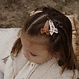 Your Little Miss Baby-Klick-Klack-Haarspangen mit Schleife - mushroom