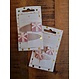 Your Little Miss Baby snap clips with fabric - Birthday