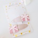 Your Little Miss Snap clips with fabric - Birthday