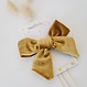 Your Little Miss Hair clip with knot - cappuccino velvet