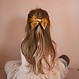 Your Little Miss Hair clip with knot - cappuccino velvet