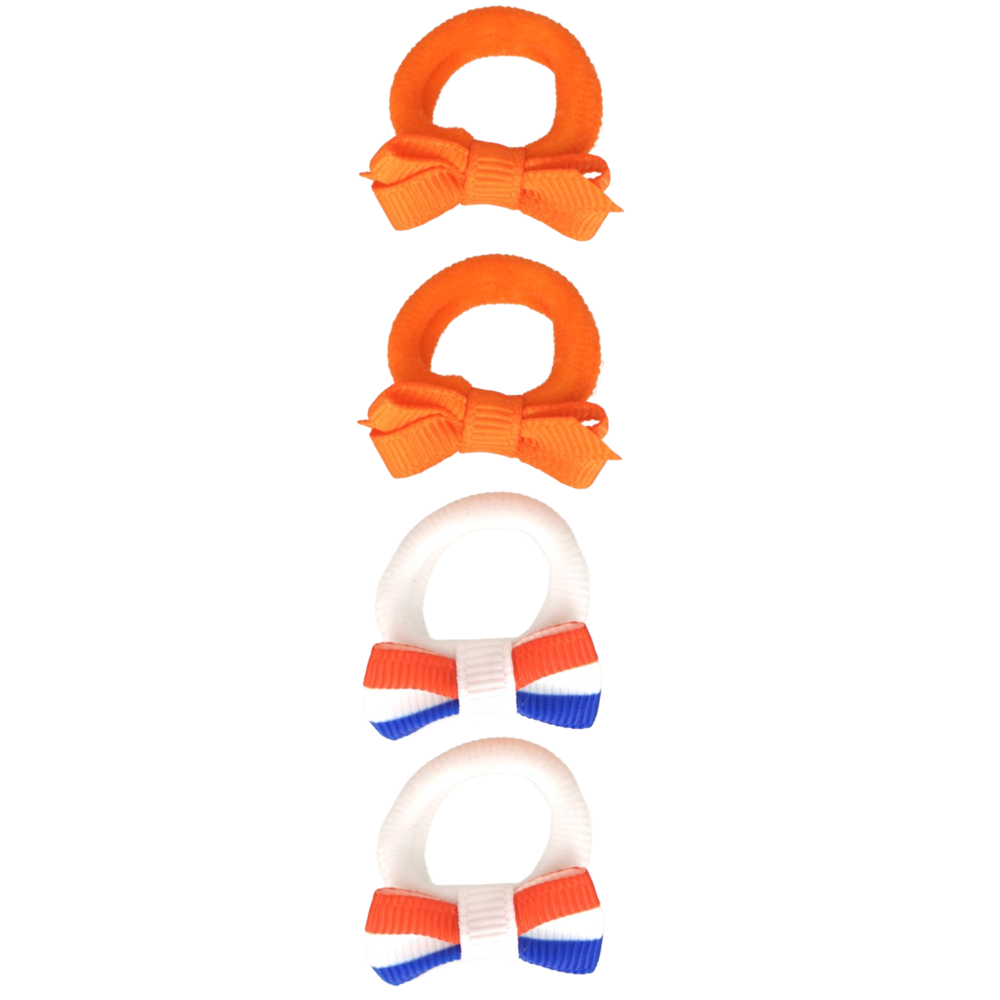 Your Little Miss Baby hair ties with little bow - King's Day