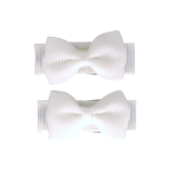 Your Little Miss Baby-Haarclips mit Schleife - white