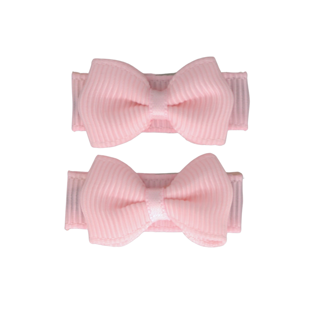 Your Little Miss Baby haarspeldjes met strikje - light pink