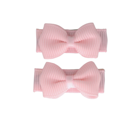Your Little Miss Baby-Haarclips mit Schleife - light pink