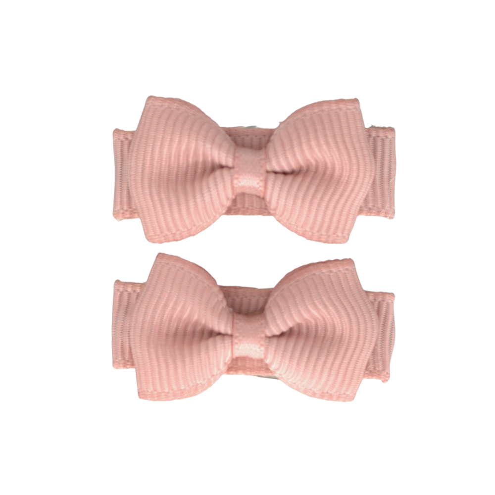 Your Little Miss Baby-Haarclips mit Schleife - dusty rose