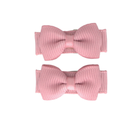 Your Little Miss Fermagli per capelli bambina con fiocchetto - rose quartz