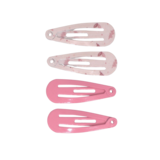 Your Little Miss Basic Baby-Klick-Klack-Haarspangen - Blush blossom