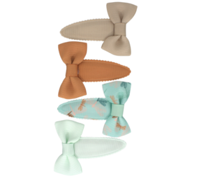 Your Little Miss Snap clips with bow - Dragonfly dazzle