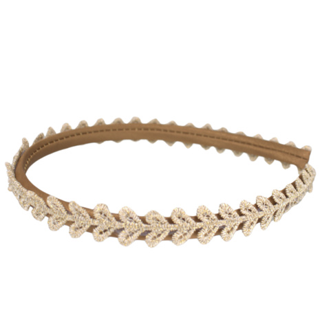 Your Little Miss Slim Hairband - Golden bloom