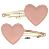 Your Little Miss Fermagli per capelli ragazza stelle - Pink hearts
