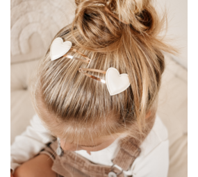 Your Little Miss Haarspeldjes stars - Hearts snow