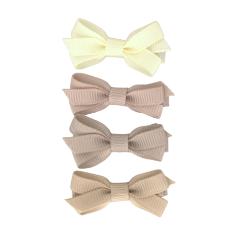 Your Little Miss Baby-Haarclips mit Schleife - Dunes